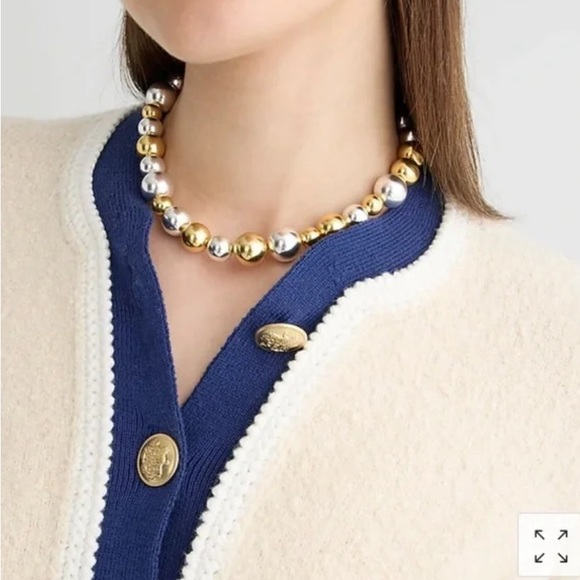 J. CREW Textured bouclé lady jacket  L - Picture 5 of 8